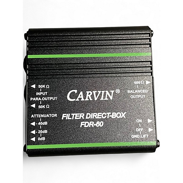 Used Carvin FDR60 Filter Direct Box Direct Box