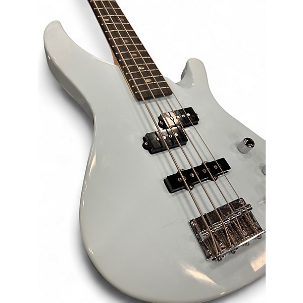 Used Mitchell mb100pb Powder Blue Electric Bass Guitar