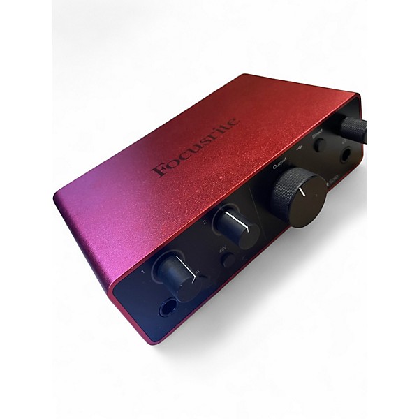 Used Focusrite Scarlett Solo Gen 4 Audio Interface