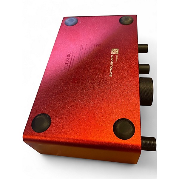 Used Focusrite Scarlett Solo Gen 4 Audio Interface
