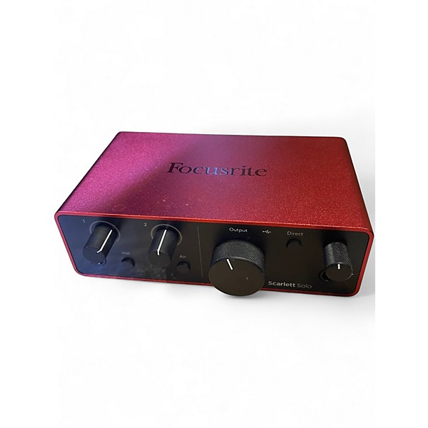 Used Focusrite Scarlett Solo Gen 4 Audio Interface