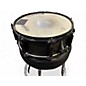 Used Pork Pie 12X5 Little Squealer Snare Trans Black Drum