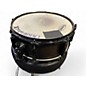Used Pork Pie 12X5 Little Squealer Snare Trans Black Drum