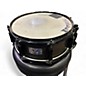 Used Pork Pie 12X5 Little Squealer Snare Trans Black Drum