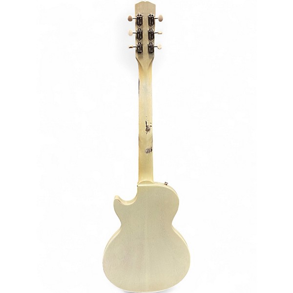 Used 2007 Gibson Les Paul Melody Maker Vintage White Solid Body Electric Guitar