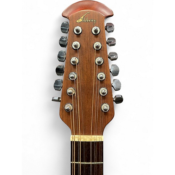 Used Ovation CC15 Celebrity 3 Color Sunburst 12 String Acoustic Guitar