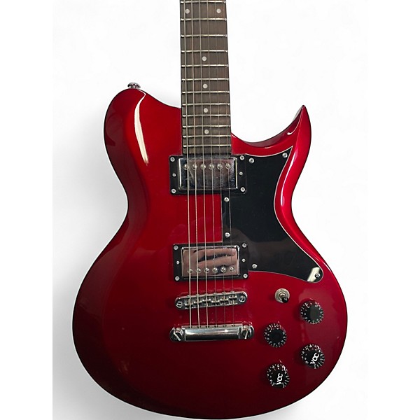 Used Washburn wis26mrk Candy Apple Red Solid Body Electric Guitar