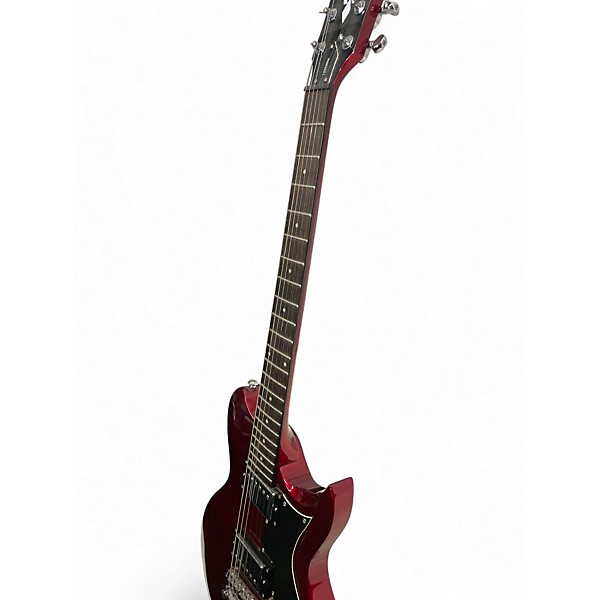 Used Washburn wis26mrk Candy Apple Red Solid Body Electric Guitar