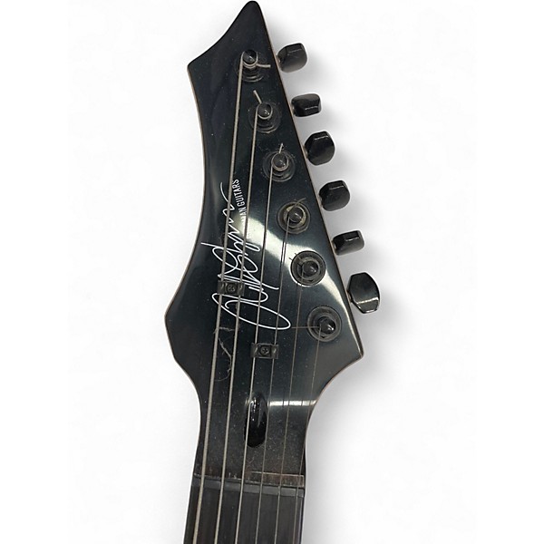 Used Chapman Ghost Fret Gray Solid Body Electric Guitar