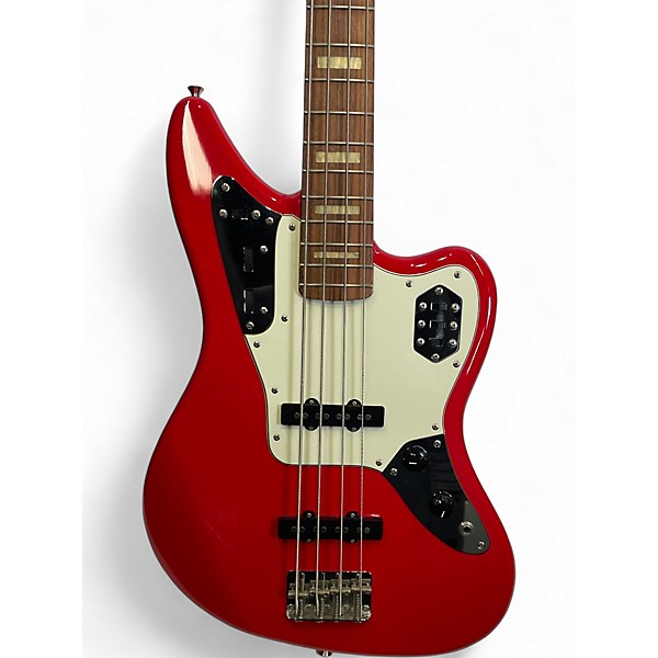 Used 2007 Fender Fender JAB J-Craft Jaguar Bass MIJ Hot Rod Red Electric Bass Guitar
