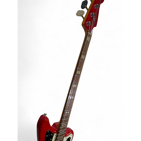 Used 2007 Fender Fender JAB J-Craft Jaguar Bass MIJ Hot Rod Red Electric Bass Guitar