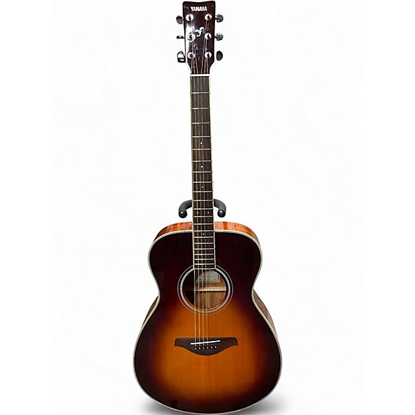 Used Yamaha FSTA TransAcoustic Concert 2 Color Sunburst Acoustic Electric Guitar