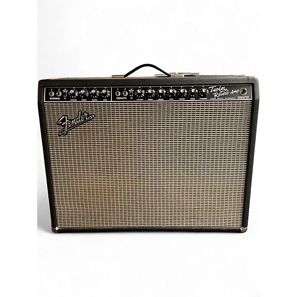 Used Fender 1965 Reissue Twin Reverb 85W 2x12 Tube Guitar Combo Amp