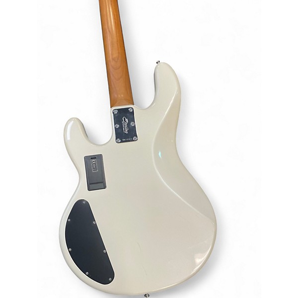 Used Sterling by Music Man RAY34 HH Antique White Electric Bass Guitar