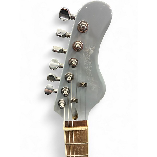 Used HardLuck Kings Southern Belle Trans Charcoal Solid Body Electric Guitar