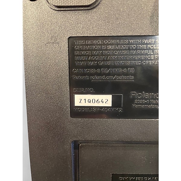 Used Roland SP404 MKII STONE THROW Production Controller