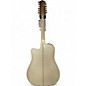 Used Takamine GD37CE Alpine White 12 String Acoustic Electric Guitar