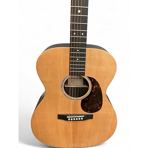 Used Martin X SERIES SPECIAL Natural Acoustic Electric Guitar