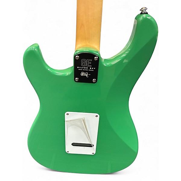 Used PRS SE Silver Sky Evergreen Solid Body Electric Guitar