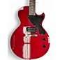 Used Epiphone LES PAUL CUSTOM JUNIOR TRANS CHERRY RED Solid Body Electric Guitar