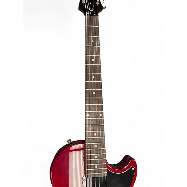 Used Epiphone LES PAUL CUSTOM JUNIOR TRANS CHERRY RED Solid Body Electric Guitar