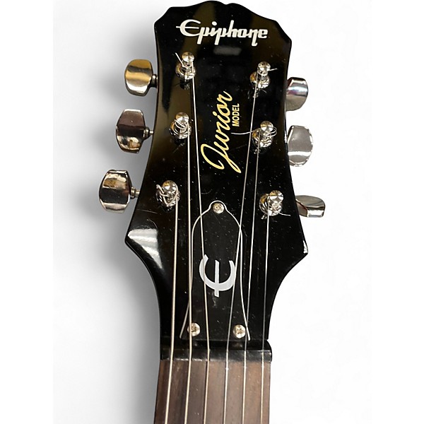 Used Epiphone LES PAUL CUSTOM JUNIOR TRANS CHERRY RED Solid Body Electric Guitar