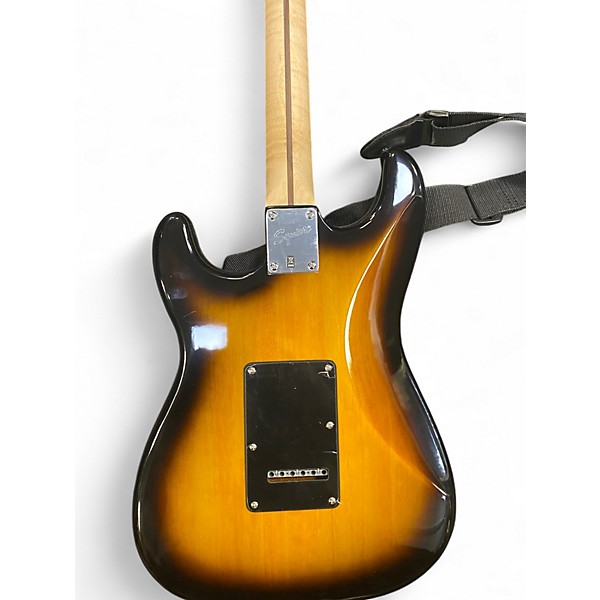 Used Squier STRATOCASTER SSS Tobacco Burst Solid Body Electric Guitar