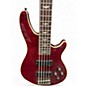 Used Schecter Guitar Research Omen Extreme 5 String Wine Red Electric Bass Guitar