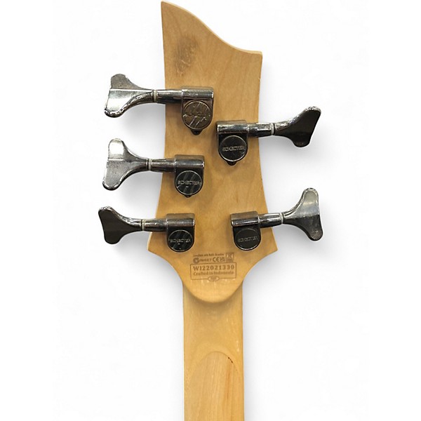 Used Schecter Guitar Research Omen Extreme 5 String Wine Red Electric Bass Guitar