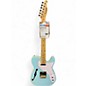 Used Firefly PURE SERIES THINLINE T STYLE Daphne Blue Hollow Body Electric Guitar