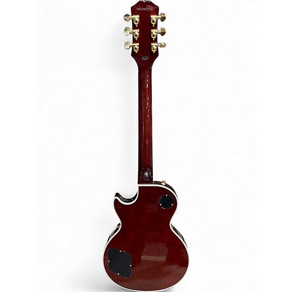 Used Epiphone Les Paul Custom Black Solid Body Electric Guitar