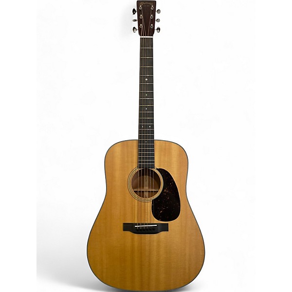 Used Martin D18 Natural Acoustic Guitar