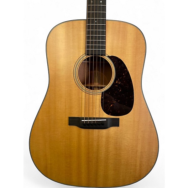 Used Martin D18 Natural Acoustic Guitar