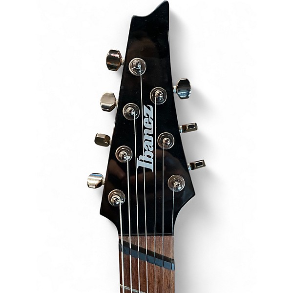 Used Ibanez  RGMS7 Black Solid Body Electric Guitar