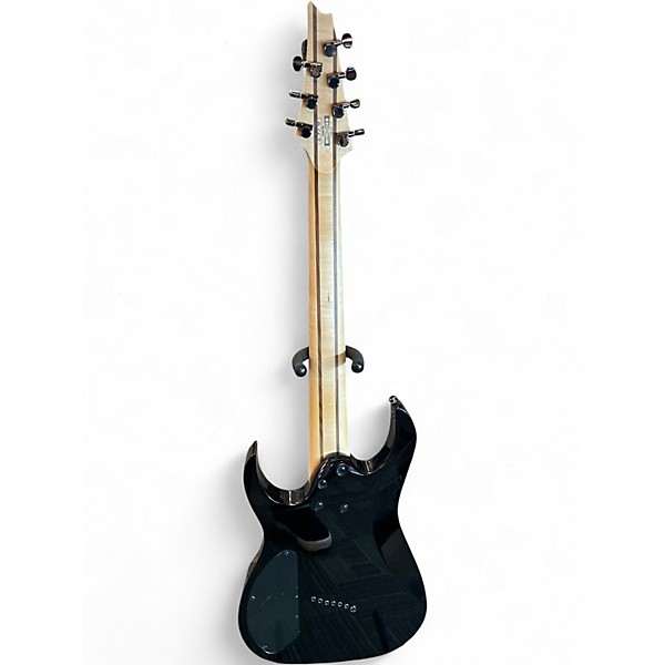 Used Ibanez  RGMS7 Black Solid Body Electric Guitar
