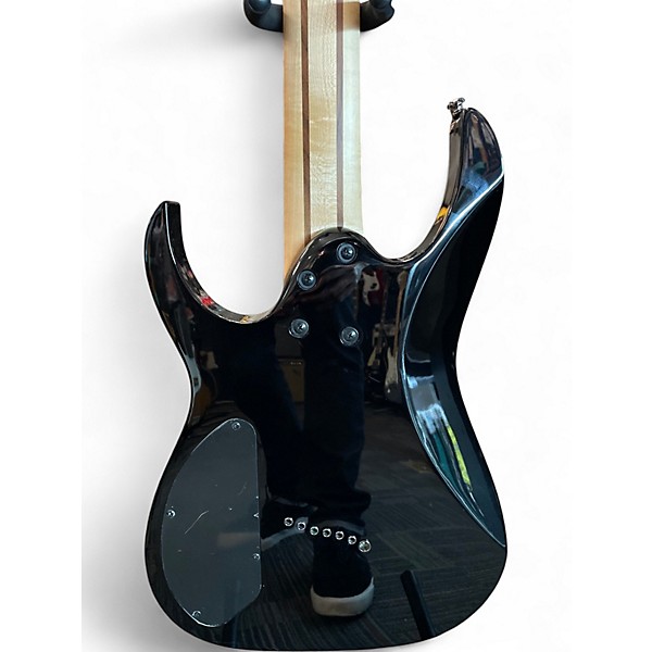 Used Ibanez  RGMS7 Black Solid Body Electric Guitar