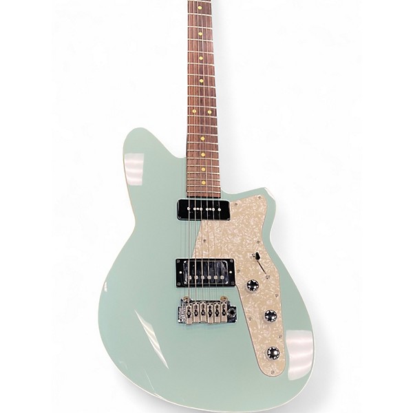 Used Reverend double agent Seafoam Green Solid Body Electric Guitar