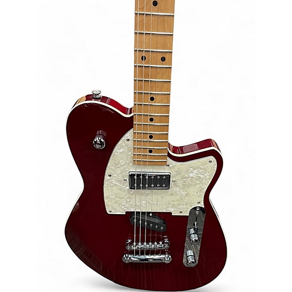 Used Reverend BUCKSHOT Wine Red Solid Body Electric Guitar