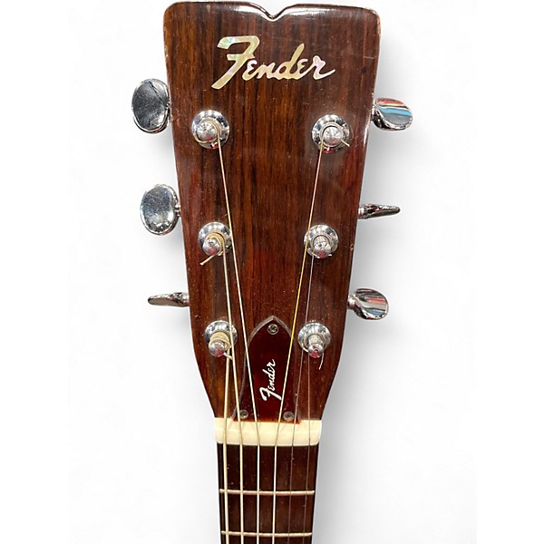 Used Fender F35 Natural Acoustic Electric Guitar