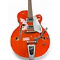 Used 2024 Gretsch Guitars G5427T Orange Hollow Body Electric Guitar