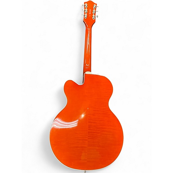 Used 2024 Gretsch Guitars G5427T Orange Hollow Body Electric Guitar