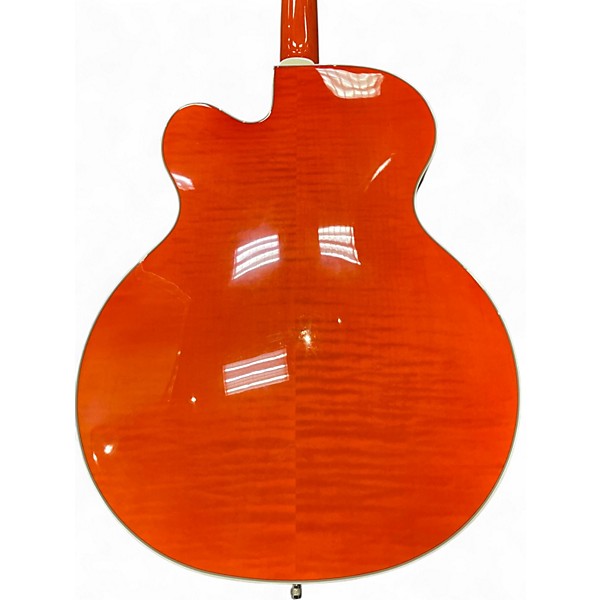 Used 2024 Gretsch Guitars G5427T Orange Hollow Body Electric Guitar