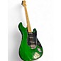 Used Unknown And Nameless GREEN THING WITH AN S LIME GATORADE Solid Body Electric Guitar thumbnail