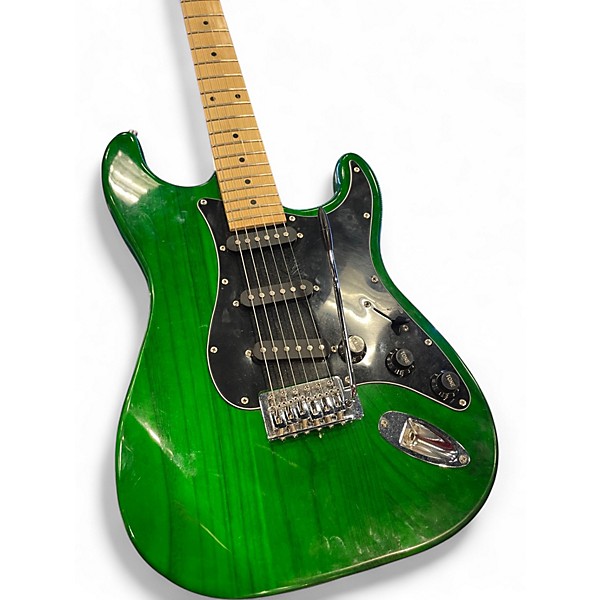 Used Unknown And Nameless GREEN THING WITH AN S LIME GATORADE Solid Body Electric Guitar