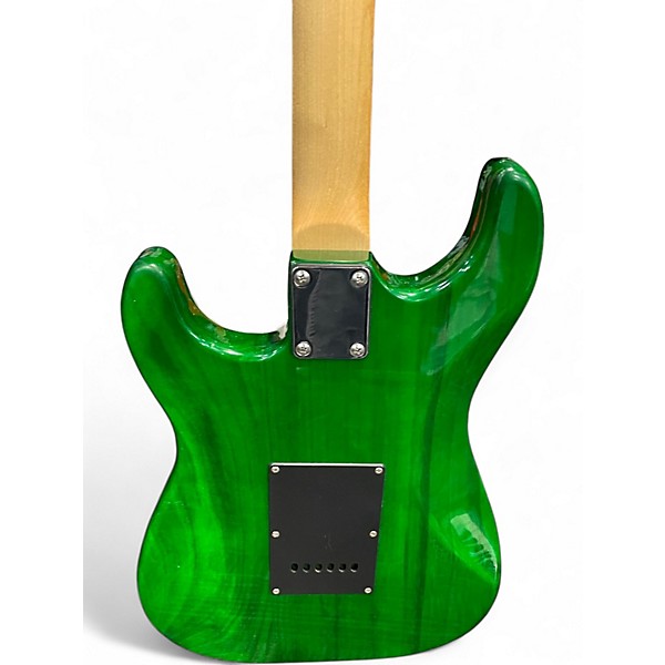 Used Unknown And Nameless GREEN THING WITH AN S LIME GATORADE Solid Body Electric Guitar
