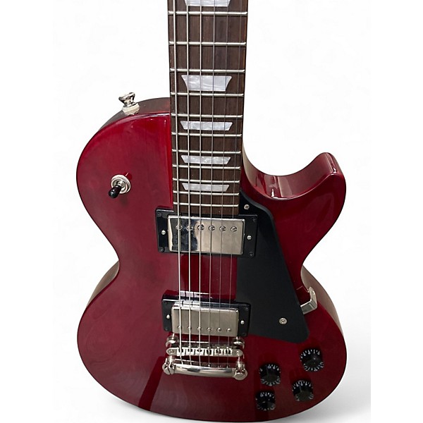 Used Epiphone Les Paul Studio Wine Red Solid Body Electric Guitar