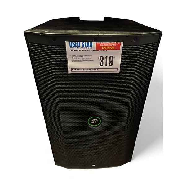 Used Mackie Thump 212 Powered Speaker