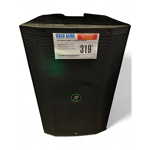 Used Mackie Thump 212 Powered Speaker