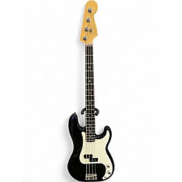 Used Fender PRECISON Black Electric Bass Guitar