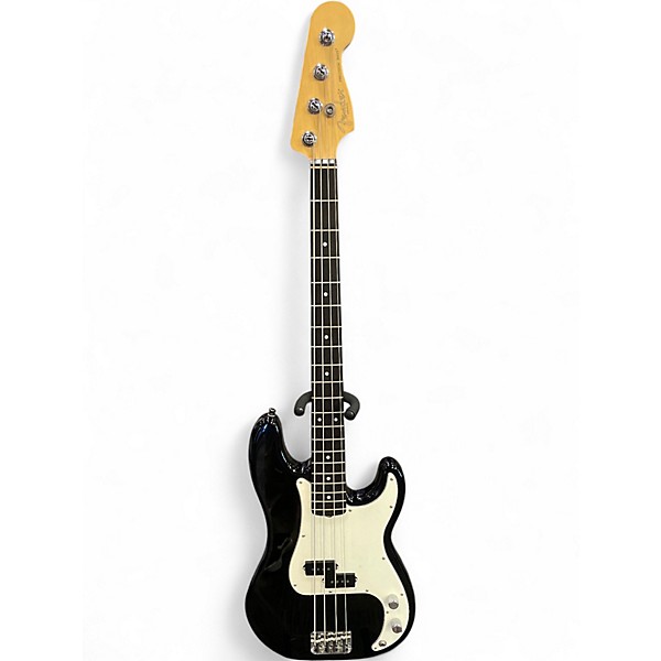 Used Fender PRECISON Black Electric Bass Guitar
